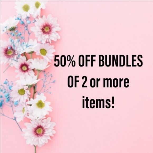 Bundle any 2 items and save 50% off!! - Picture 1 of 13